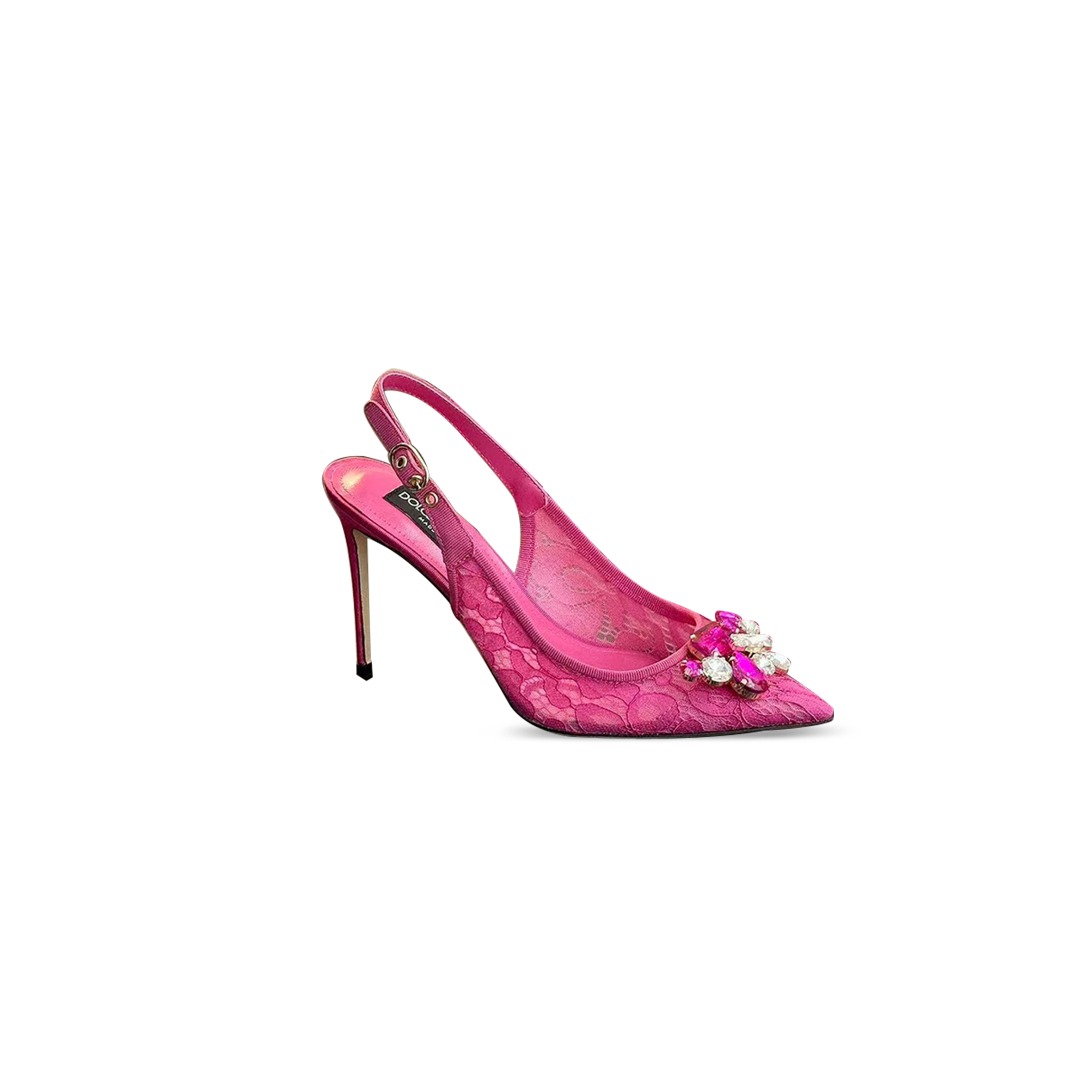 d01ce & Gab*a*a rainbow lace slingbacks in lurex lace cg0712aq54480990
